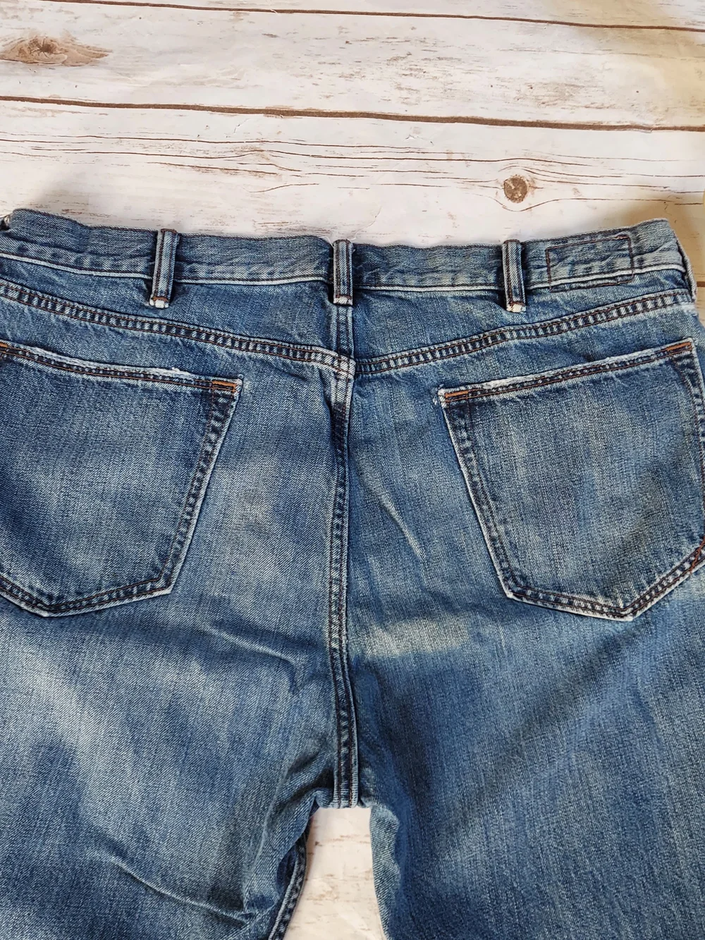 Men's Banana Republic Straight Leg Denim Jeans 38x32